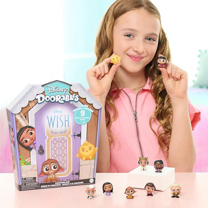 Disney Doorables Wish Collector Peek – Surprise Blind Bag Figures by Just Play, Kids Toys Ages 5+, Stocking Stuffers & Gifts