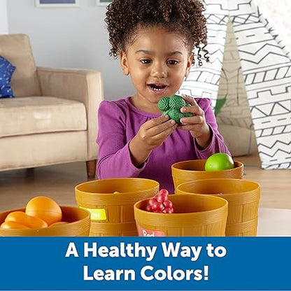 Learning Resources Colour Sorting Kit Interactive Educational Game for Toddlers - 30 Pieces, Ages 18 Months and Up