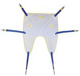 Single Body Lift Sling With Head Support Bariatric 290 to 600 lbs. Weight Capacity