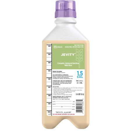 Tube Feeding Formula Jevity 1.5 Cal with Fiber