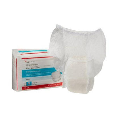 Absorbent Underwear Sure Care Plus Pull On with Tear Away Seams X-Large