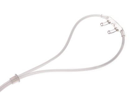 Nasal Cannula Softech Plus Adult Curved Prong / NonFlared Tip 7 Foot O2 Line