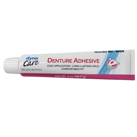 Denture Adhesive Dynarex Cream 2 oz.