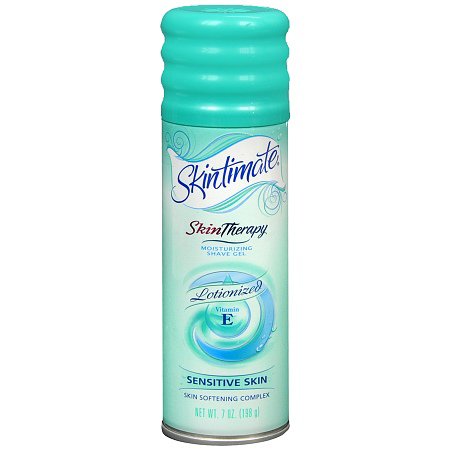 Shaving Gel Skintimate Skin Therapy Sensitive Aerosol Can 7 oz.