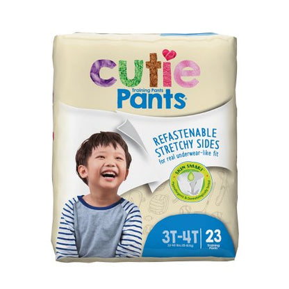 Male Toddler Training Pants Cutie Pants Size 4T to 5T Disposable Heavy Absorbency