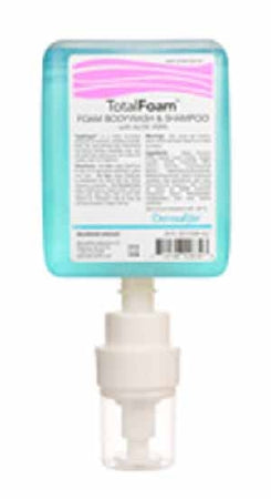 Shampoo and Body Wash TotalFoam 1,000 mL Dispenser Refill Bottle Mild Scent