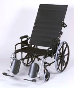 Bariatric Reclining Wheelchair Regency XL 2000 Heavy Duty Dual Axle