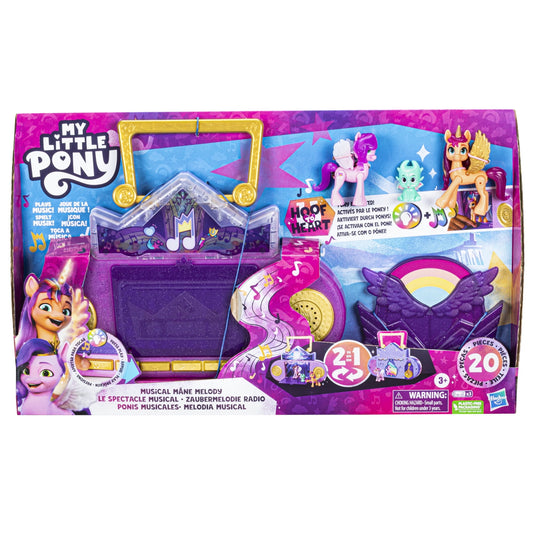 Hasbro My Little Pony Musical Mane Melody Playset – Interactive Music Toy with Figures, Ages 3+