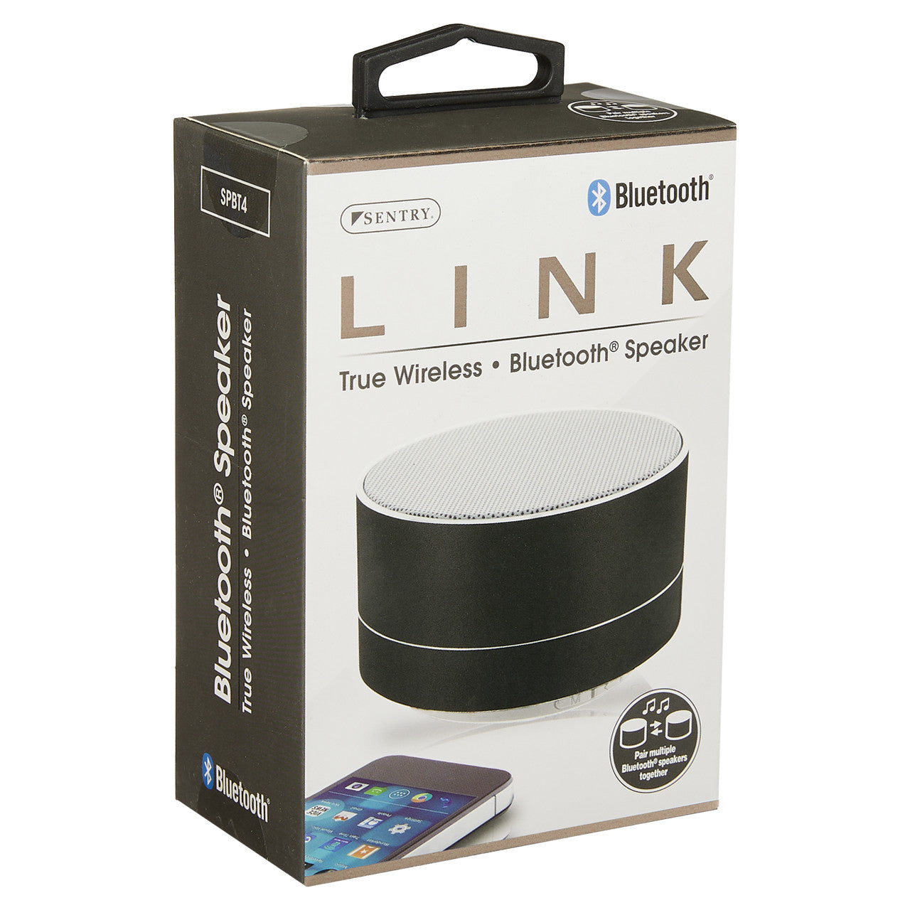 Sentry Link Bluetooth Wireless Speaker with Color-Changing Lights