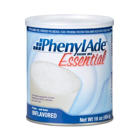 Oral Supplement PhenylAde Essential Unflavored Powder 16 oz. Can