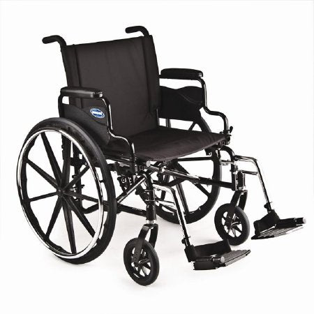 Wheelchair 9000 XDT Heavy Duty Triple Axle Desk Length Arm 20 Inch Seat Width Adult 350 lbs. Weight Capacity