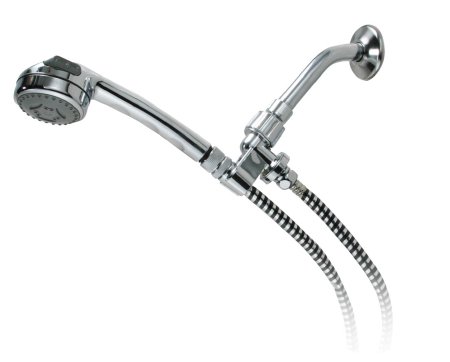 Handheld Shower with 84 Inch Hose