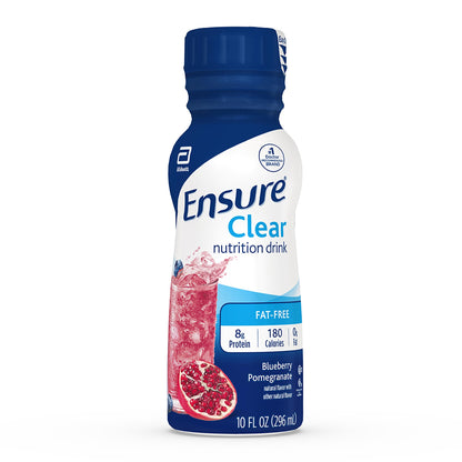 Ensure Clear Oral Supplement Liquid Blueberry Pomegranate 10 oz Bottle