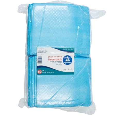 Disposable Underpad Dynarex 23 x 36 Inch