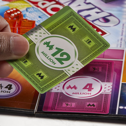 Hasbro Monopoly Chance – Fast-Paced Card-Flipping Monopoly Game for Ages 8+