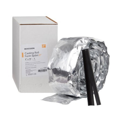 Padded Splint Roll McKesson Fiberglass White