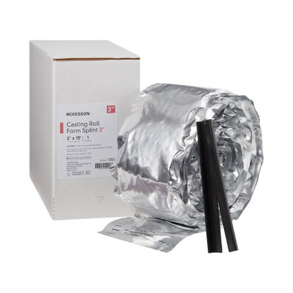 Padded Splint Roll McKesson Fiberglass White