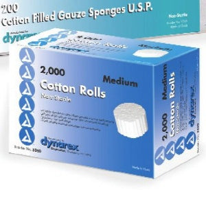 Cotton Dental Roll Dynarex