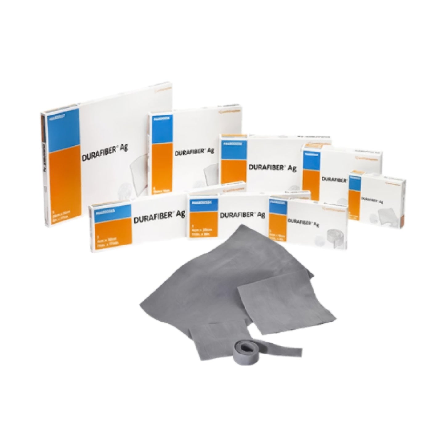 Durafiber Ag Silver Gelling Fiber Dressing 2x2 Inch – Sterile Non-Adhesive