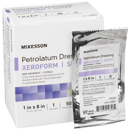 Xeroform Petrolatum Impregnated Dressing McKesson