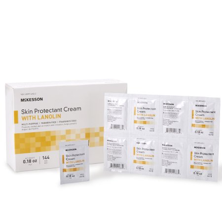 Skin Protectant Mckesson 5 Gram Individual Packet Unscented Cream