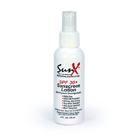 Sunscreen SunX 30+ SPF 30 Spray 4 oz. Pump Bottle