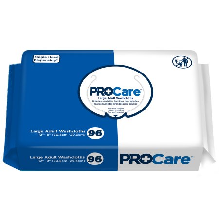 Personal Cleansing Wipe ProCare Soft Pack Scented 96 Count