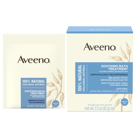 Bath Additive Aveeno 1.5 oz. Individual Packet Unscented Powder