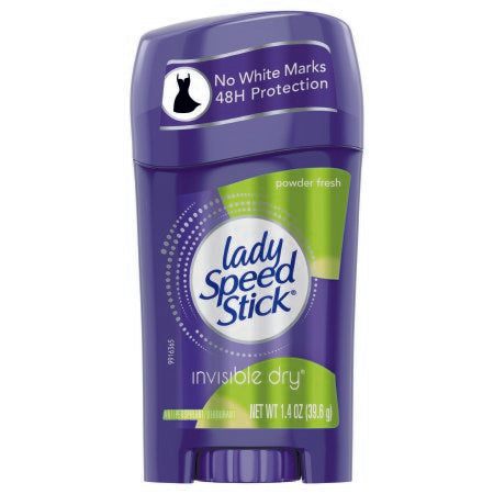 Antiperspirant / Deodorant Lady Speed Stick Solid 1.4 oz. Powder Fresh Scent, Colgate