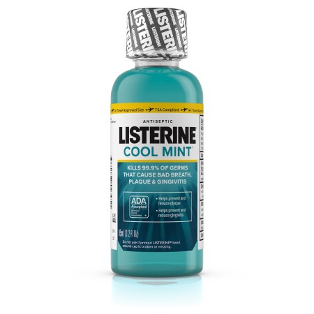 Mouthwash Listerine Fresh Mint Flavor