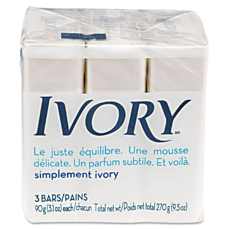 Soap Ivory Bar 3.1 oz. Individually Wrapped Scented