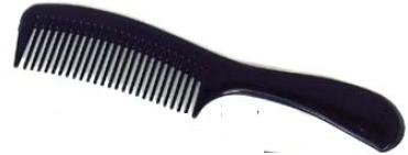 Comb Cardinal Health Black Plastic