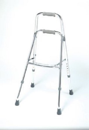 Side Step Folding Walker Adjustable Height Days Hemi Aluminum Frame 300 lbs. Weight Capacity 29-1/2 to 34-1/2 Inch Height