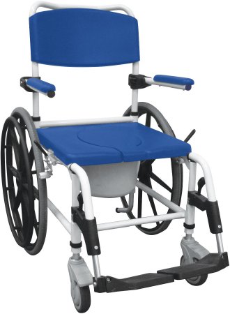 3-in-1 Commode / Shower Chair drive Padded Flip-Back