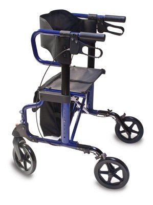 4 Wheel Rollator Lumex Hybrid LX Aluminum Frame