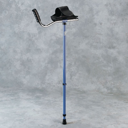 Platform Forearm Crutches Walk Easy Adult Aluminum Frame 220 lbs. Weight Capacity