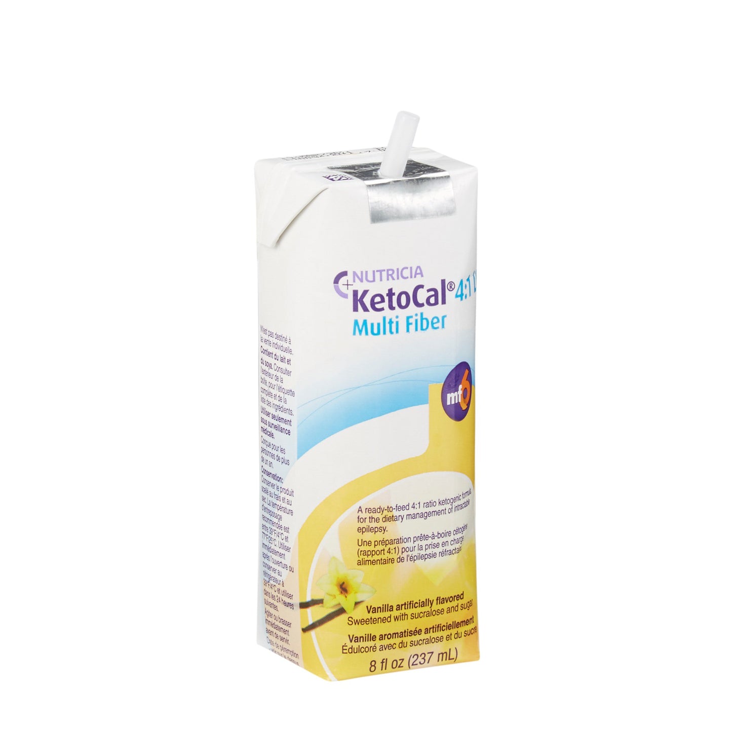 KetoCal 4:1 LQ Vanilla Ketogenic Oral Supplement Liquid 8 oz Carton