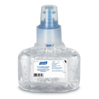 Hand Sanitizer Purell Advanced Ethyl Alcohol Gel Dispenser Refill Bottle