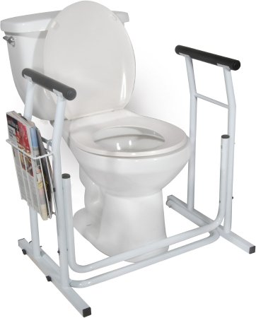 Toilet Safety Rail drive White