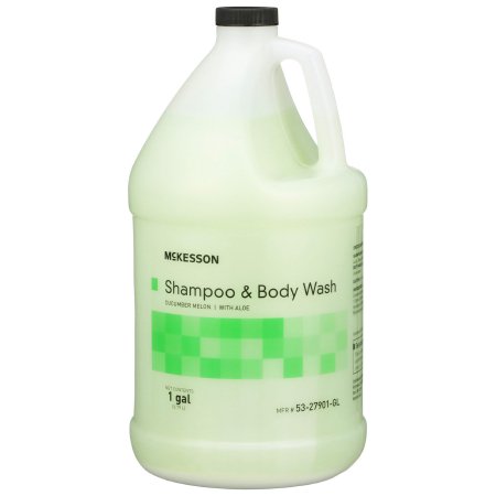 Shampoo and Body Wash McKesson 2,000 mL Dispenser Refill Bag Cucumber Melon Scent