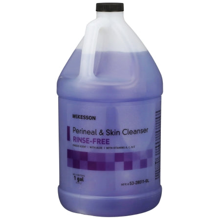 Rinse-Free Perineal Wash McKesson Liquid 1 gal. Jug Fresh Scent