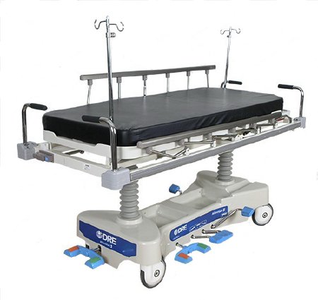 Stretcher Adjustable Height / 5th Wheel 500 lbs. Weight Capacity