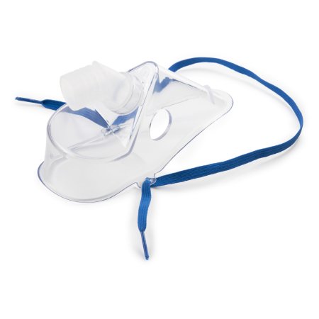 Aerosol Mask McKesson Elongated Style Adult One Size Fits Most Adjustable Head Strap
