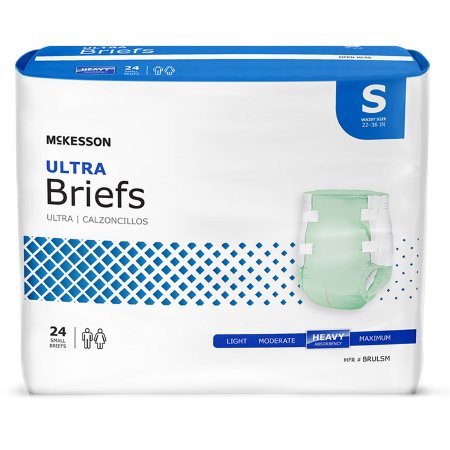 Brief McKesson Ultra Small Disposable Heavy Absorbency