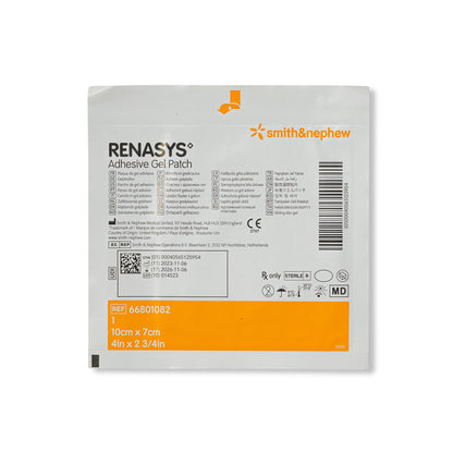 Smith & Nephew Renasys Adhesive Gel Patch 4 x 2.8 Inch – Double-Sided Silicone Hydrogel for NPWT