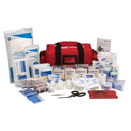 First Responder Kit First Aid Only 24 Person Cordura Semi-rigid Bag