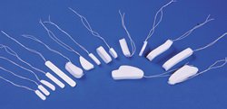 Non-Impregnated Nasal Packing 1.5 x 3 x 8 cm Sterile with Airway