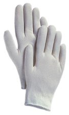 Glove Liner Wells Lamont Full-Finger Cotton White One Size Fits Most