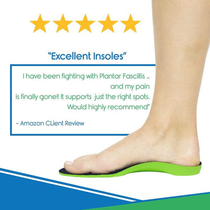 Ultimate Comfort and Support: Plantar Series Full-Length Insoles for All-Day Relief