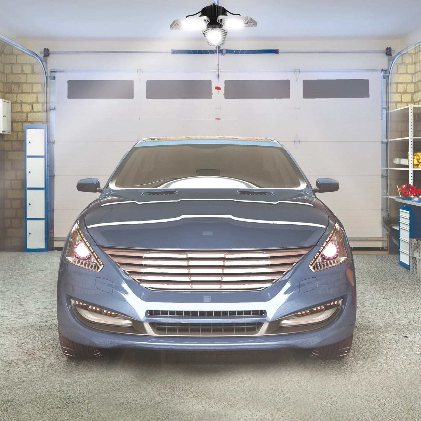 Beyond Bright Garage LED Light Instant, Ultra-Bright Illumination